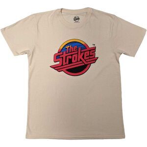 The Strokes Unisex Adult Logo T-Shirt / Natural